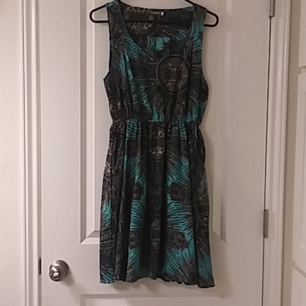 Bohemian Print Dress